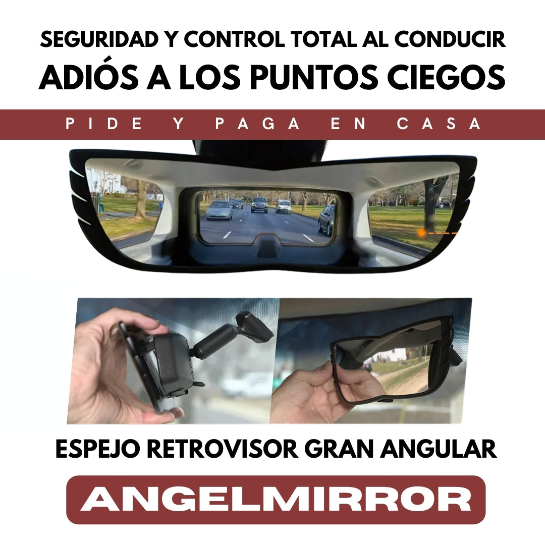 Espejo Retrovisor Anti Accidentes - AngelMirror®