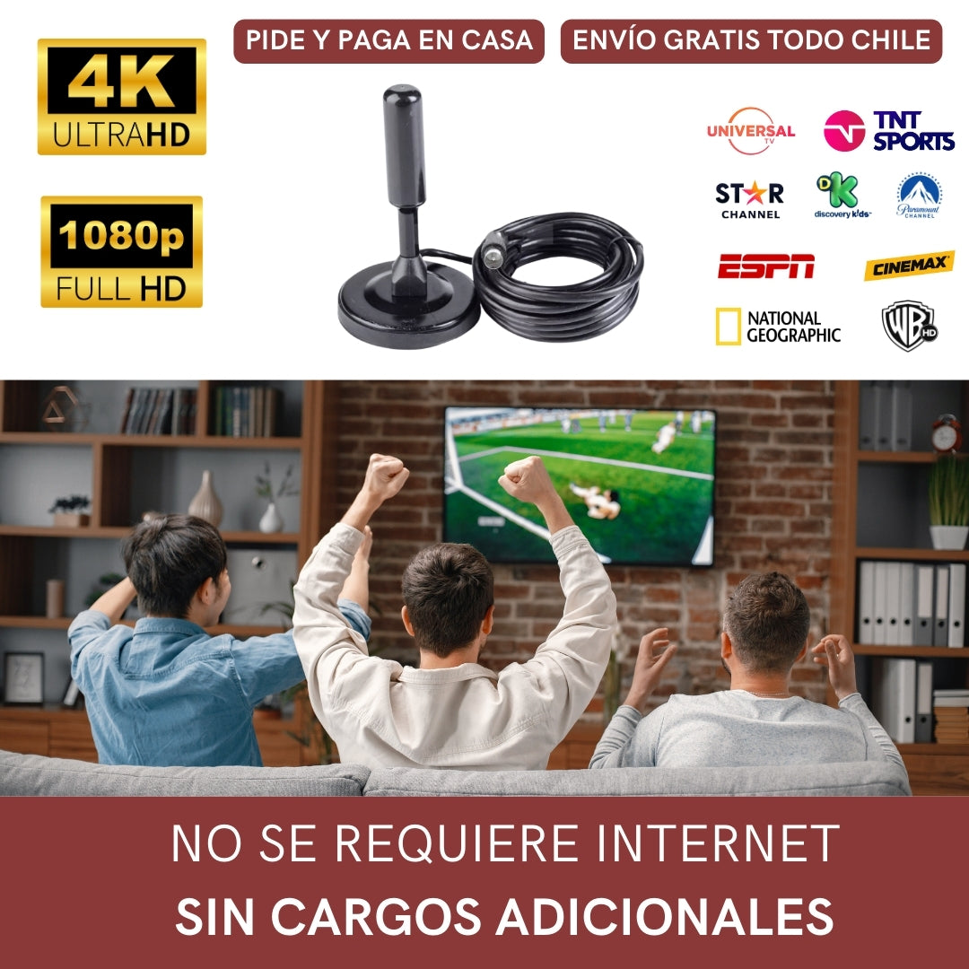 Antena para Tv Cable Gratis - ANTENA SUPREMA®